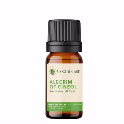 Imagem do produto Óleo Essencial Puro Natural de Alecrim QT Cineol 10 ml