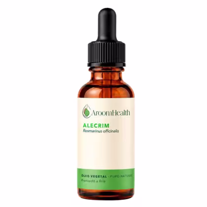 Imagem do produto Óleo Vegetal Puro Natural Prensado a Frio de Alecrim 30ml