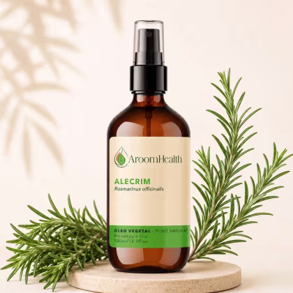 Imagem do produto Óleo Vegetal Puro Natural Prensado a Frio de Alecrim 500ml