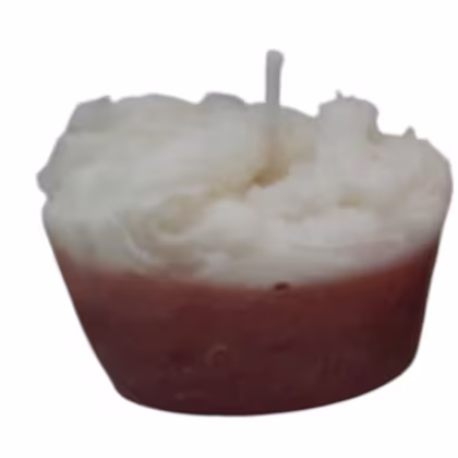 Imagem do produto Vela Aromática Chocolate e Baunilha 55g - Cupcake Chantilly