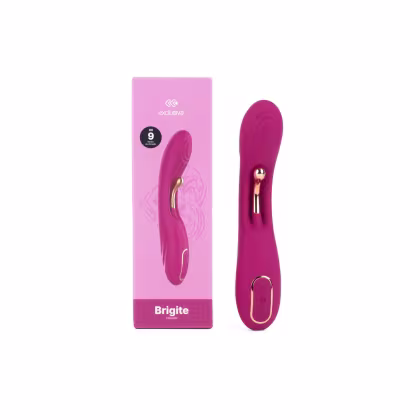 Imagem do produto Vibrado em Silicone com 3 Funções - Exclusiva Brigite