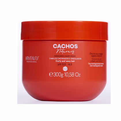 Imagem do produto Arvensis Máscara Capilar Cachos Ondulados/Cacheados 300g