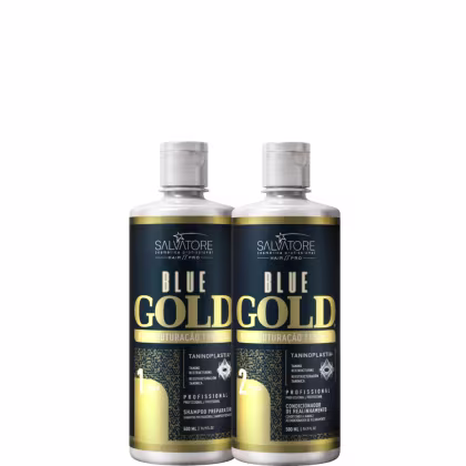 Imagem do produto Salvatore Blue Gold Passo 1 e 2 500 Ml