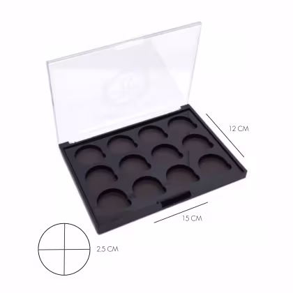 Imagem do produto Paleta Magnética 12 Cavidades Fand Cosméticos