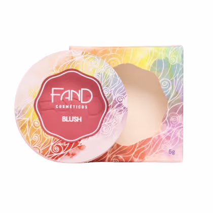 Imagem do produto BLUSH COMPACTO FAND COSMÉTICOS 5G Cor Stella