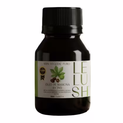Imagem do produto Óleo de Umectação de Mamona Rícino 100% PURO - 60ml Lelush