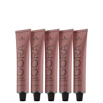 Imagem do produto Kit Schwarzkopf Professional Igora Color10 9-0 (5 Produtos)