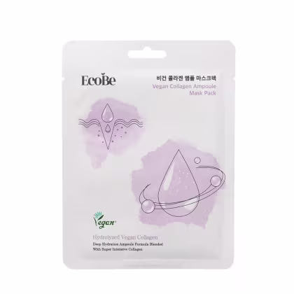 Imagem do produto Máscara Facial Firmadora Colágeno Vegano EcoBe 1un.