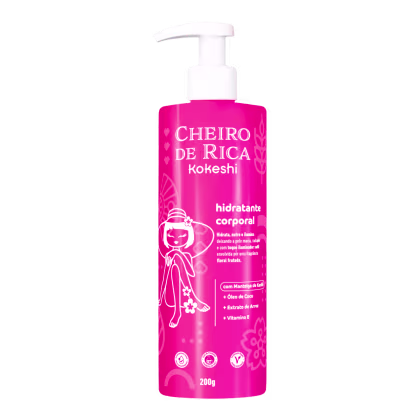 Imagem do produto Hidratante Corporal Cheiro de Rica Karité 200ml Kokeshi
