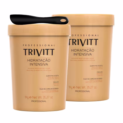 Imagem do produto Trivitt Profissional 2 Máscara Capilar Hidratação Intensiva 1Kg