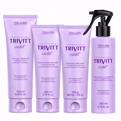 Imagem do produto Trivitt Kit Blonde Matizante Hidratação (4 Itens)