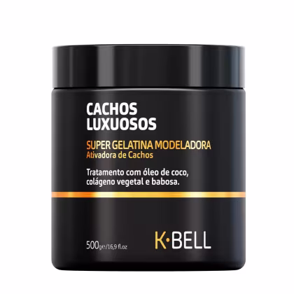 Imagem do produto K-BELL SUPER GELATINA MODELADORA CACHOS LUXUOSOS 500g
