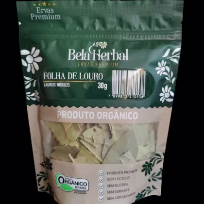 Imagem do produto Chá de Folha de Louro Orgânico - Laurus nobilis - 30g