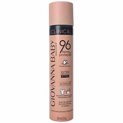 Imagem do produto Giovanna Baby Desodorante Aerossol Innocence Clinical 96h Vegano 200ml / 120g