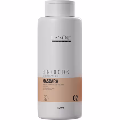 Imagem do produto La'Mine Blend de Óleos Antiressecamento - Máscara Capilar 500ml