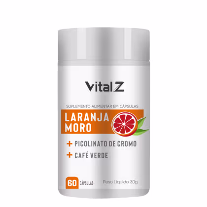 Imagem do produto Laranja Moro + Cromo + Café Verde - 60 Cápsulas VITAL Z