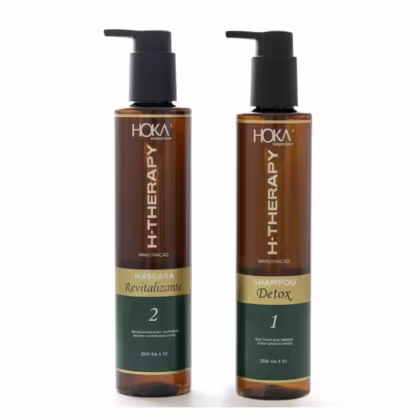 Imagem do produto Kit Detox Anti Oleosidade H-Therapy 2x250ml Hoka