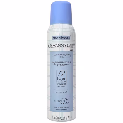 Imagem do produto Giovanna Baby Desodorante Aerossol Blue 72h Vegano 150ml / 90g
