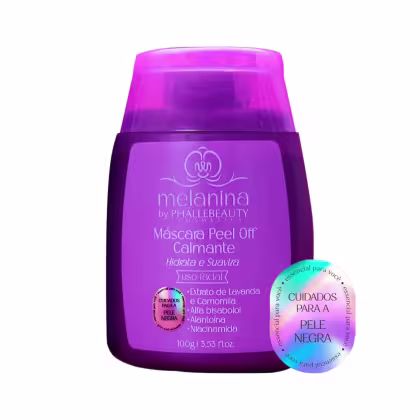 Imagem do produto Máscara Peel off Calmante 100g - Melanina by Phállebeauty