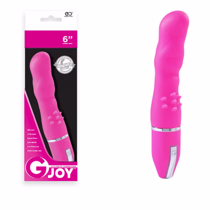 Imagem do produto Vibrador de Ponto G com 10 Vibrações e Cerdas - Rosa | Joy