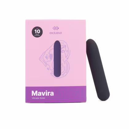 Imagem do produto Bullet em Silicone e 10 Vibrações - Exclusiva Mavira