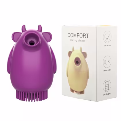 Imagem do produto Estimulador Clitoriano Duplo - Roxo | Comfort
