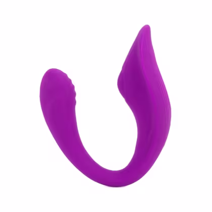 Imagem do produto Vibrador de Casais com VIbros - Roxo | S-Hande Ribbon Pro