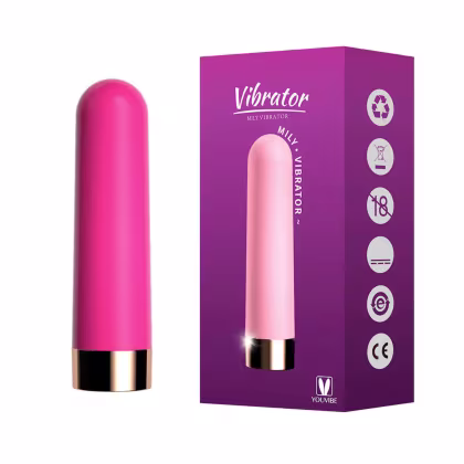 Imagem do produto Bullet em ABS com 10 Modos de Vibrações - Pink | Milly