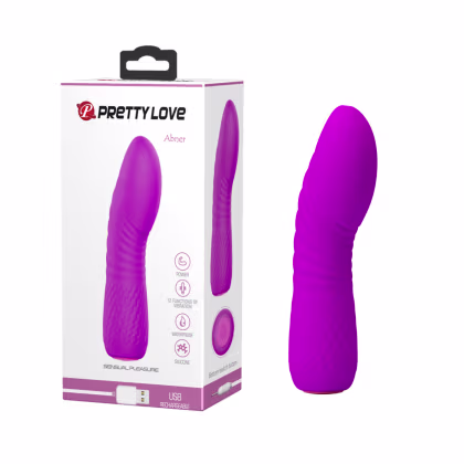 Imagem do produto Vibrador de Ponto G com 12 Vibrações - Roxo | Abner