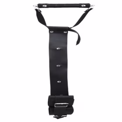 Imagem do produto Mordaça Bastão com Par de Algemas Traseira - La Pimienta -