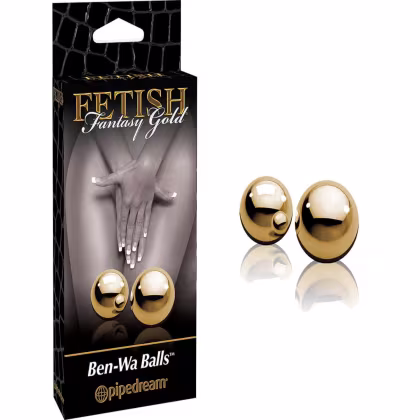 Imagem do produto Bolas Aço Inoxidável Fetish Fantasy Series Ben-Wa Balls Gold