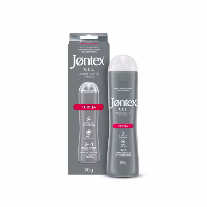 Imagem do produto Lubrificante Beijável 50 Gramas Cereja - Jontex Gel