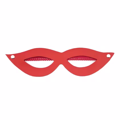 Imagem do produto Máscara Tiazinha - Cor: Vermelho | Brasil Fetiche