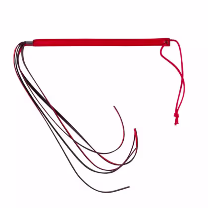 Imagem do produto Chicote Fino com Alça - 58 cm | Vermelho | Brasil Fetiche