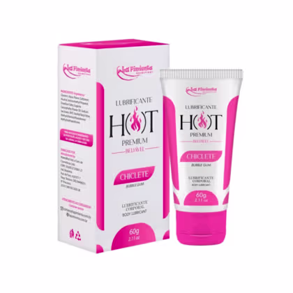 Imagem do produto Lubrificante Corporal Beijável com Efeito Hot - Chiclete
