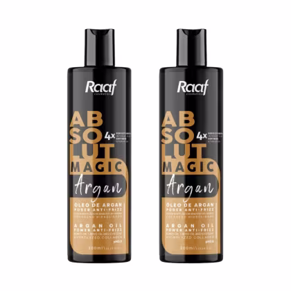 Imagem do produto Kit Alisamento Profissional Selante Argan Absolut Magic Raaf Cosmetics - 300ml