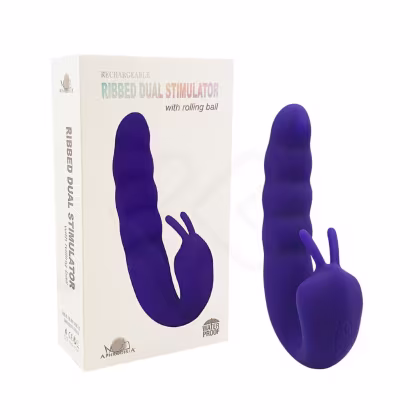 Imagem do produto Vibrador com Movimento Vai e Vem - Cor: Roxo | Aphrodisia
