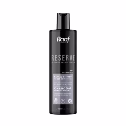 Imagem do produto Selante Capilar Orgânico S/ Formol Reserve Carvão Ativado Poder Anti-frizz Raaf Cosmetics – 300ml