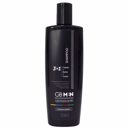 Imagem do produto Giovanna Baby GB Men Shampoo 3 em 1 Cabelo, Barba e Corpo 300ml