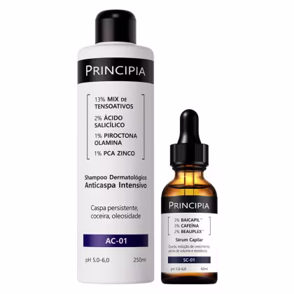 Imagem do produto Kit Shampoo Anticaspa e Sérum Capilar Fortalecedor 60ml