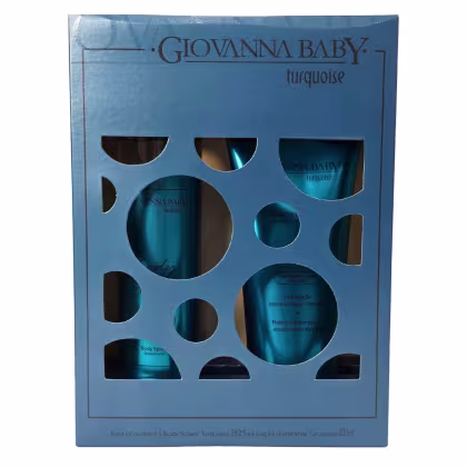 Imagem do produto Giovanna Baby Kit 1 Body Splash 260ml + 1 Loção Hidratante Corporal 200ml Turquoise 