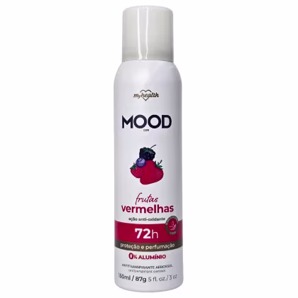 Imagem do produto My Health Mood Care Desodorante Antitranspirante Aerossol Sem Alumínio Frutas Vermelhas 150ml / 87g
