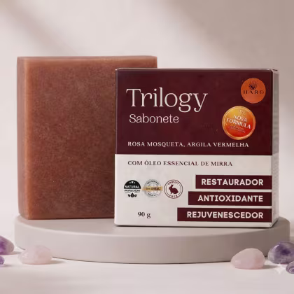 Imagem do produto SABONETE TRILOGY ROSA MOSQUETA - REJUVENESCEDOR E HIDRATANTE