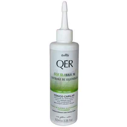 Imagem do produto Griffus QÉR Tônico Capilar Controle de Oleosidade 100% Vegano Equilibrium 100ml