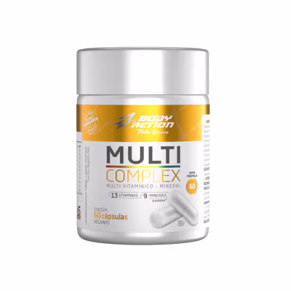 Imagem do produto Multi Complex com 13 vitaminas + 9 minerais - 60 cápsulas veganas