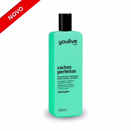 Imagem do produto Shampoo Cachos Perfeitos - Youlive Hair 290ml