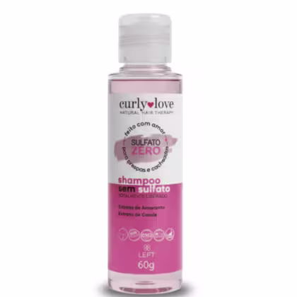 Imagem do produto Mini Shampoo Sem Sulfato | Curly Love 60mL