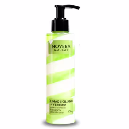 Imagem do produto Geleia Corporal Hidratante Limão Siciliano + Verbena 150g - Novera