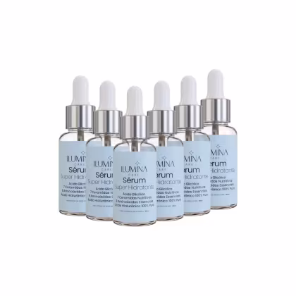 Imagem do produto Kit 6 Sérum Super Hidratante Anti Envelhecimento 30ml Ilumina Care