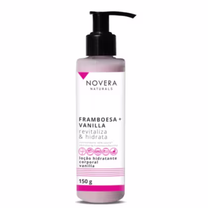 Imagem do produto Loção Hidratante Corporal Framboesa + Vanilla | Novera Naturals - 150mL